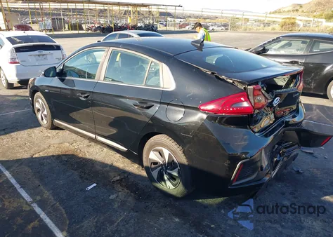 2017 Hyundai Ioniq Hybrid Sel from USA, damaged, VIN KMHC75LC0HU036959